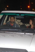 Abhishek and Ash spotted on occasion of Karva Chauth 