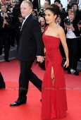 Aishwarya Rai and Salma Hayek at Il Gattopardo premiere at Cannes - inditop.com6