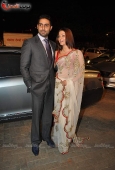 Aishwarya rai and Abhishek at Nandita Mahtani brother Bharat wedding reception - inditop.com 4