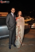 Aishwarya rai and Abhishek at Nandita Mahtani brother Bharat wedding reception - inditop.com 7