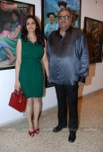 Beautiful Sridevi and Boney Kapoor at art event - inditop.com 