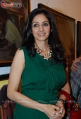 Beautiful Sridevi and Boney Kapoor at art event - inditop.com 2