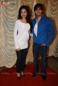 Beautiful Yuvika Chaudhry and Vatsal at Hum Log Awards - inditop.com 