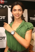 Deepika Padukone at the inauguration of Tissot boutique at Connaught Place, in New Delhi on Friday