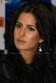 Bollywood actress Katrina Kaif, John Abrahim at a press-meet for the film New York in Gurgaon on Monday2