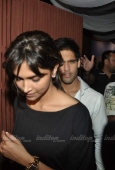 Deepika Padukone & Siddharth Mallya at Arpita and Arbaaz Khan birthday bash at Aurus - inditop.com2