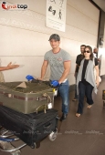 Dia Mirza and Sharman airport pics as they leave for IIFA Colombo - inditop.com1