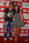 Hrithik Roshan and Barbara Mori at BIG FM Studios to greet the winners of Love Unlimited contest - inditop.com19