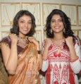 Kajal Agarwal and Deeksha Seth at opening of some store - inditop.com3