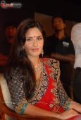 Katrina Kaif In Red Saari at Nakshatra Vivaah collection launch - inditop.com 28