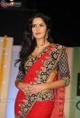 Katrina Kaif In Red Saari at Nakshatra Vivaah collection launch - inditop.com 32