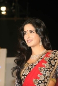 Katrina Kaif In Red Saari at Nakshatra Vivaah collection launch - inditop.com 34