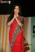 Katrina Kaif In Red Saari at Nakshatra Vivaah collection launch - inditop.com 35