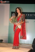 Katrina Kaif In Red Saari at Nakshatra Vivaah collection launch - inditop.com 37