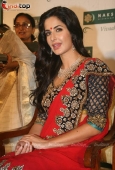 Katrina Kaif In Red Saari at Nakshatra Vivaah collection launch - inditop.com 44