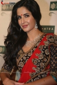 Katrina Kaif In Red Saari at Nakshatra Vivaah collection launch - inditop.com 59