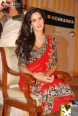 Katrina Kaif In Red Saari at Nakshatra Vivaah collection launch - inditop.com 9