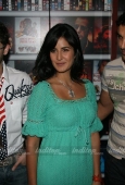 Katrina Kaif, John Abrahim and Neil at New York Media Meet 3