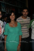 Katrina Kaif, John Abrahim and Neil at New York Media Meet 4