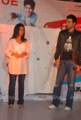 Konkona  sen & Ranbir Kapoor at Wake up Sid press meet 