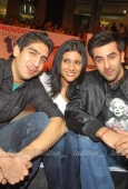 Konkona  sen & Ranbir Kapoor at Wake up Sid press meet 10