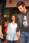 Konkona  sen & Ranbir Kapoor at Wake up Sid press meet 4