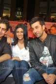 Konkona  sen & Ranbir Kapoor at Wake up Sid press meet 6