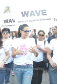 Neha Dhupia, Minisha Lamba & Mughda protest against Domestice violence on Women - inditop.com 