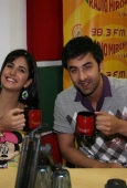 Ranbir & Katrina promote Ajab Prem Ki Kahani on Radio Mirchi 15