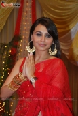 Rani, Harman Baweja at Durga Pooja 6