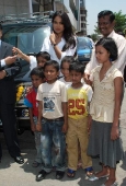 Sameera Reddy the brand ambassador of Dreams Home NGO - inditop.com 3