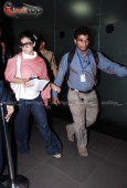 Shahrukh Khan, Kajor and Karan leave for Abu Dhabi premiere of My Name Is Khan - inditop.com 9