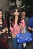 Shilpa Shetty and Raj Kundra watch Dabangg - inditop.com3