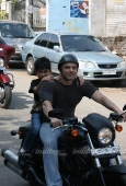 Sohail Khan with his son at Harley Davidson rally - inditop.com  16