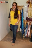 Tara Sharma at Anita Dongre store  