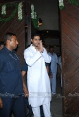 Abhishek on the occasion of his birthday snapped outside his home - inditop.com 