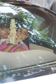 Aishwarya, Abhishek, Jaya and Shweta Bachchan at Durga Pooja 5