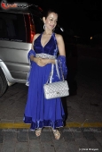 Amisha Patel & Dia Mirza at Other Celebs at Fardeen Khan sister Laila Khan wedding reception - inditop.com 2