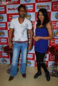 Bipasha Basu & Ajay Devgan at Big Fm studios 14