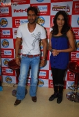 Bipasha Basu & Ajay Devgan at Big Fm studios 16