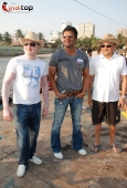 Brinda Parekh & Sunil Shetty at Formula One Jet Ski Race 