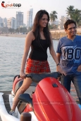 Brinda Parekh & Sunil Shetty at Formula One Jet Ski Race 2