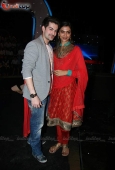 Deepika padukone and Neil on the sets of Chote Ustad - inditop.com10