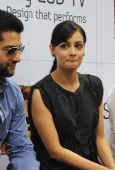 Dia Mirza & Aftab at Acid Factory press conference 2