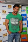 John at Radio City to promote Jhootha Hi Sahi - inditop.com18