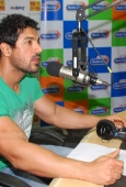 John at Radio City to promote Jhootha Hi Sahi - inditop.com23