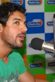 John at Radio City to promote Jhootha Hi Sahi - inditop.com24