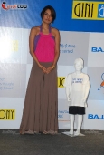 Miss India Universe Ekta Choudhry at Gini & Jony and Bajaj Allianz launch of Groovy T-shirts  - inditop.com 