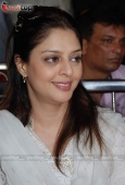 _Nagma and Jagdish Tyler at cricket match organised by Bablu Aziz 