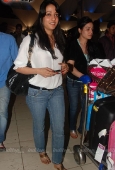 Raima Sen, Kim Sharma, Aarti Chhabria & Dino  return after IIfa Awards in Srilanka - inditop.com1